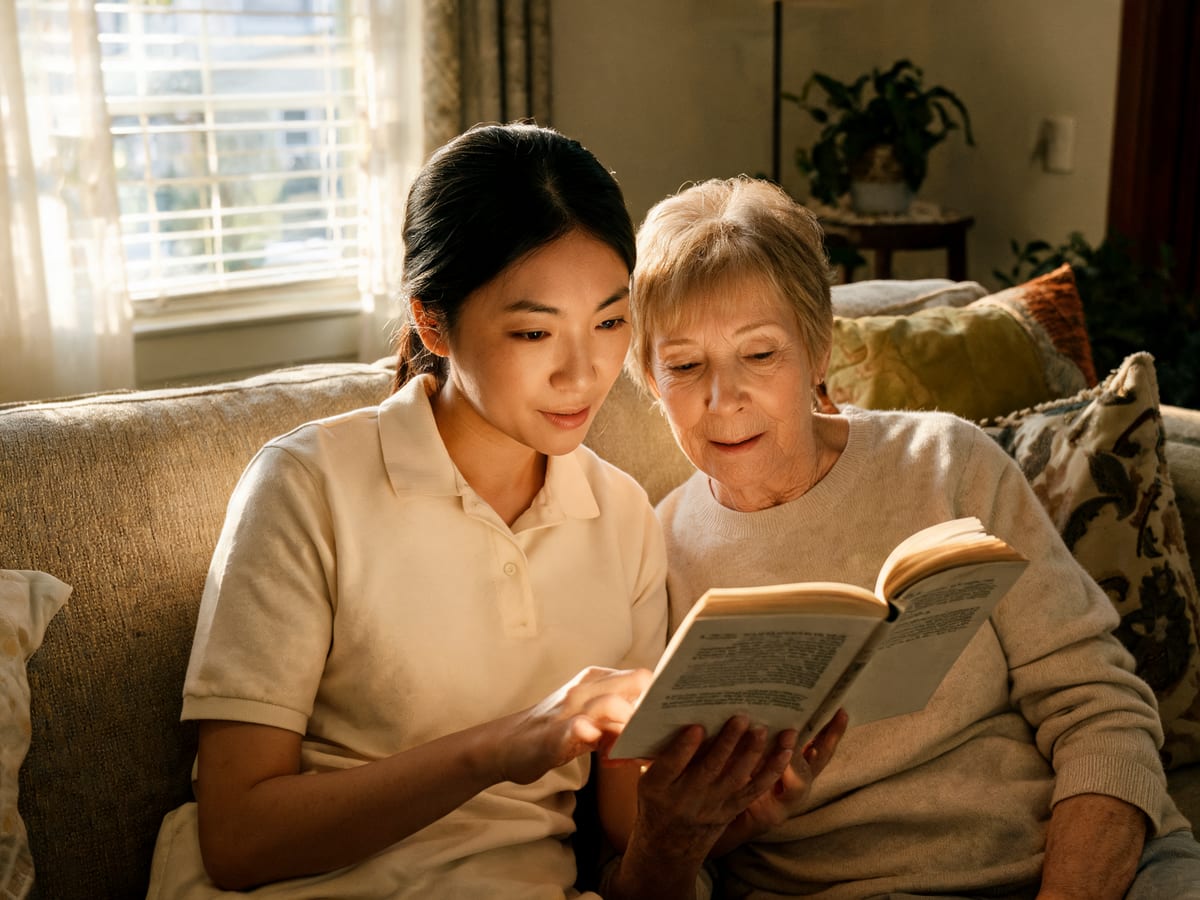 Reading together